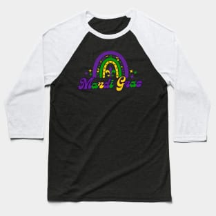 Mardi-Gras Baseball T-Shirt